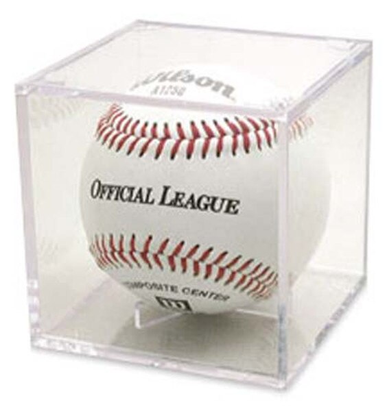 Acrylic Baseball Holder with UV Bar